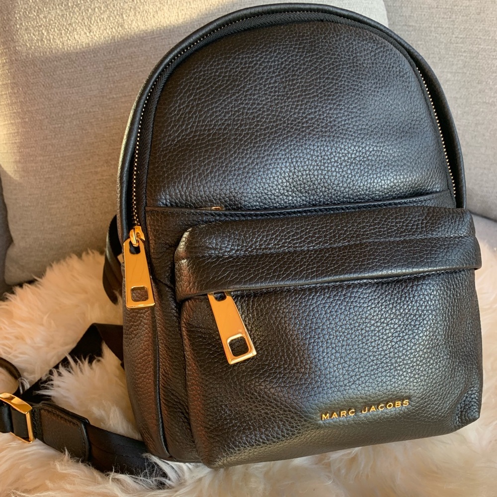 Marc Jacobs leather backpack